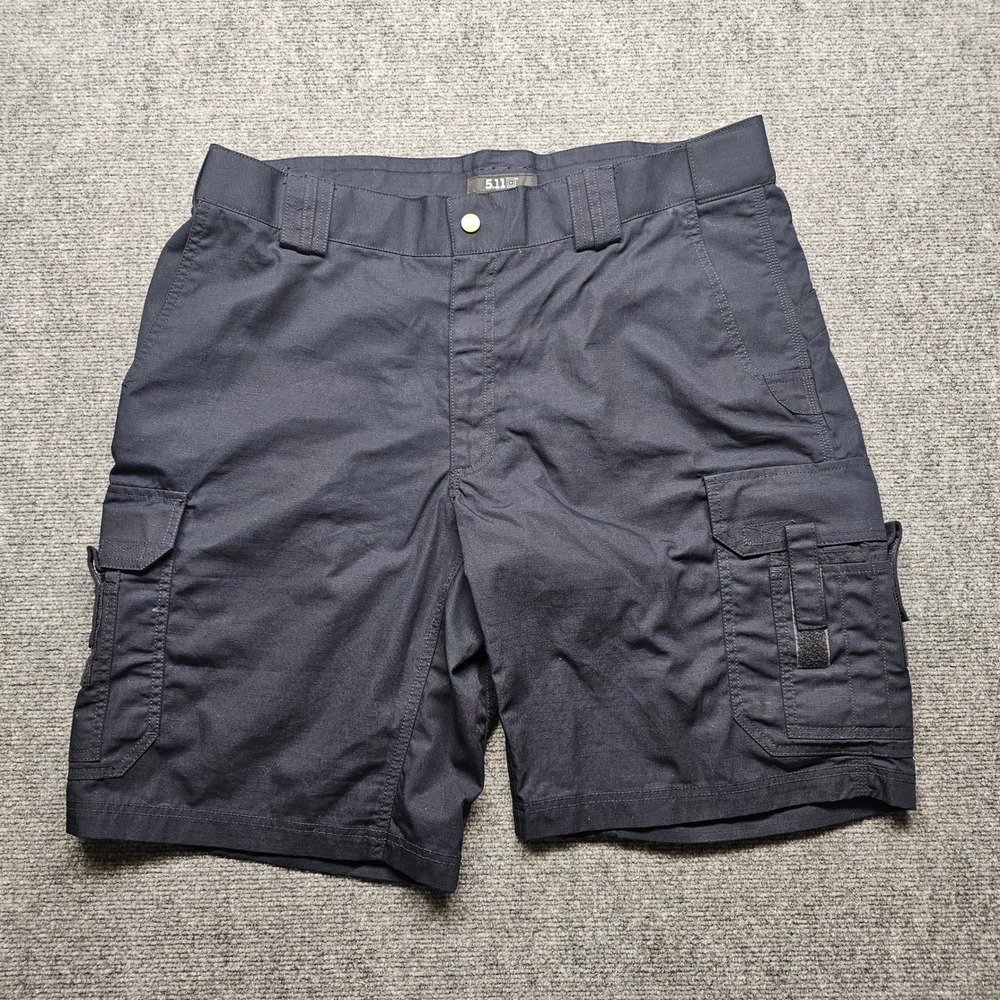 5.11 Tactical Stryke Cargo Shorts Mens 40 Dark Navy Ripstop 73309-724
